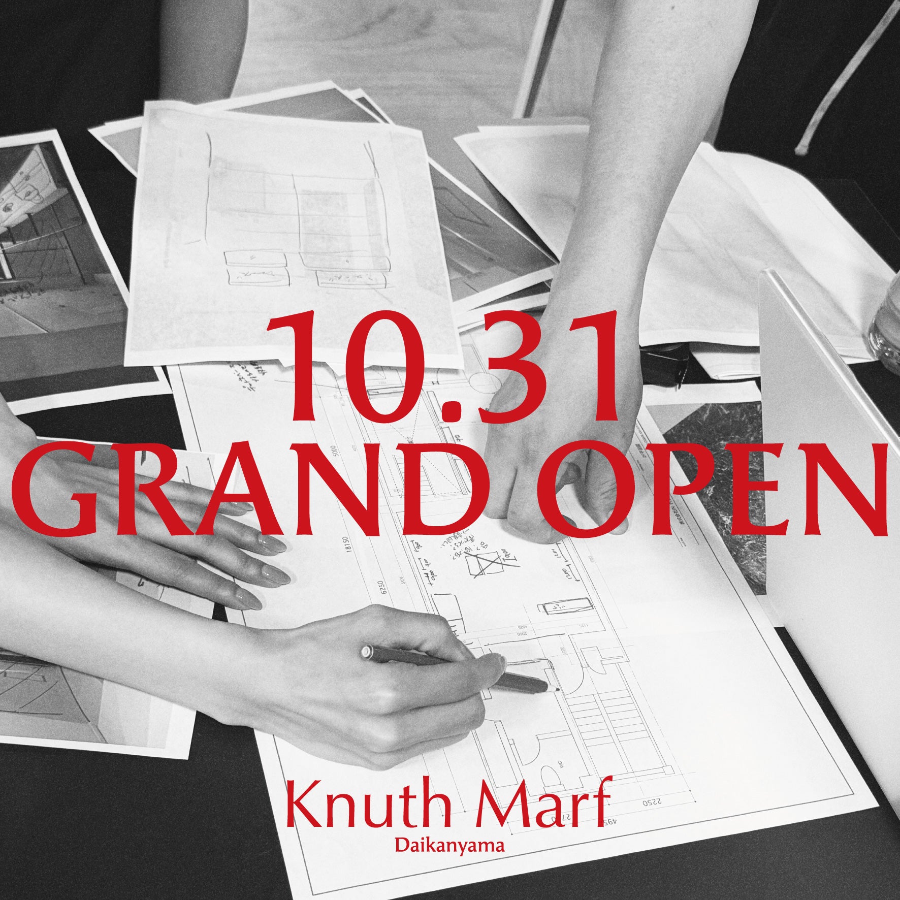 Knuth Marf 代官山直営店Grand Open -2026/10/31- | KNUTH MARF