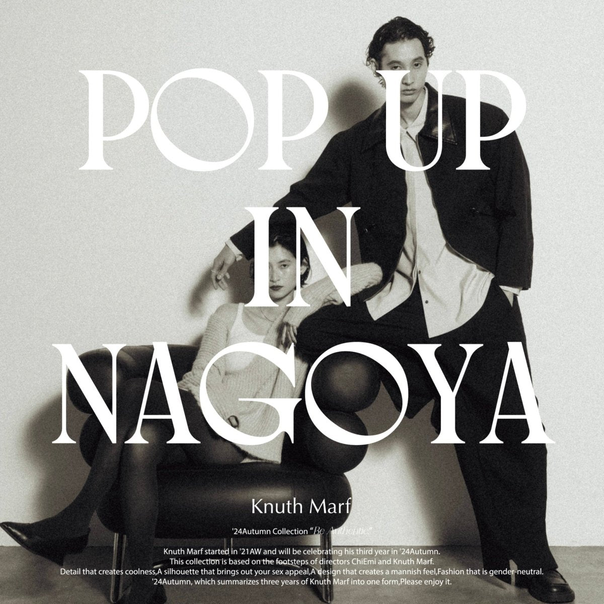Knuth Marf NAGOYA POP UP 2024/9/7~8 - KNUTH MARF