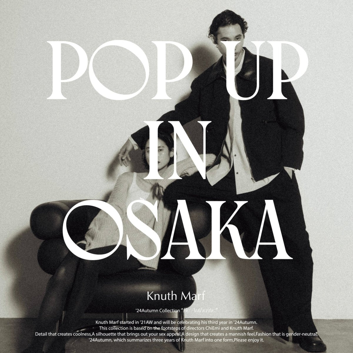 Knuth Marf OSAKA POP UP 2024/9/28~29 - KNUTH MARF