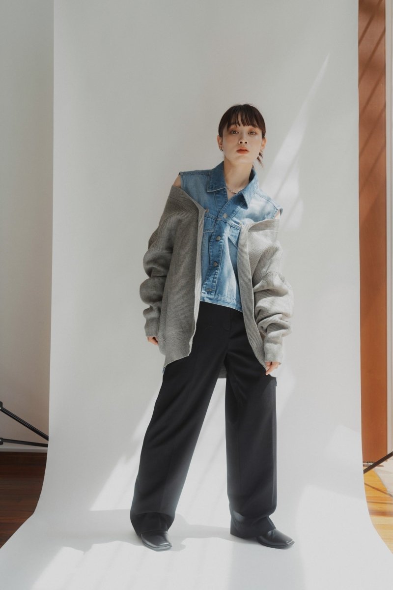 クヌースマーフ manyway denim jacket cardigan manyway-denim-jacket-