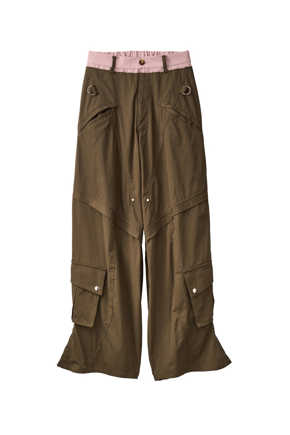 docking nylon pants(unisex)/khaki