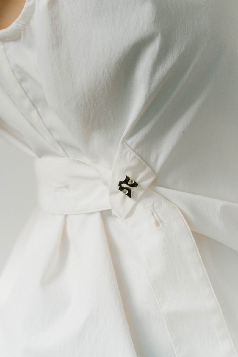 2way asymmetry blouse/2color - KNUTH MARF