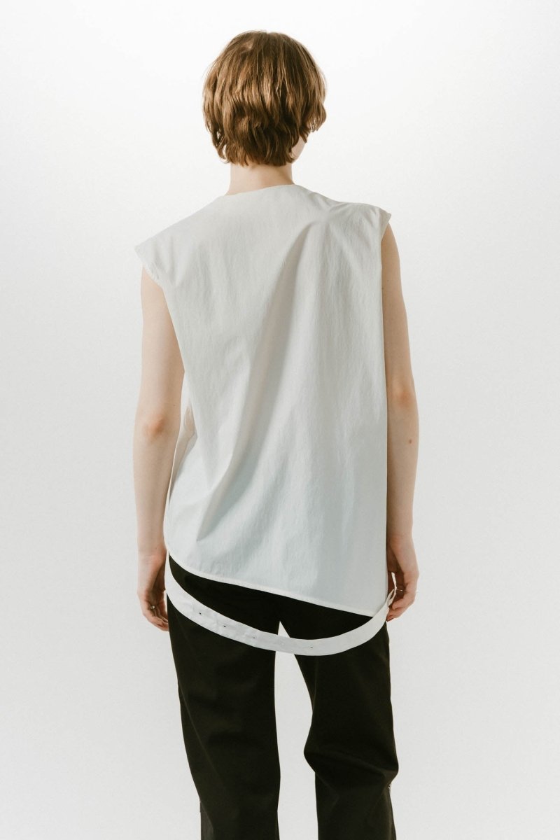 2way asymmetry blouse/2color - KNUTH MARF
