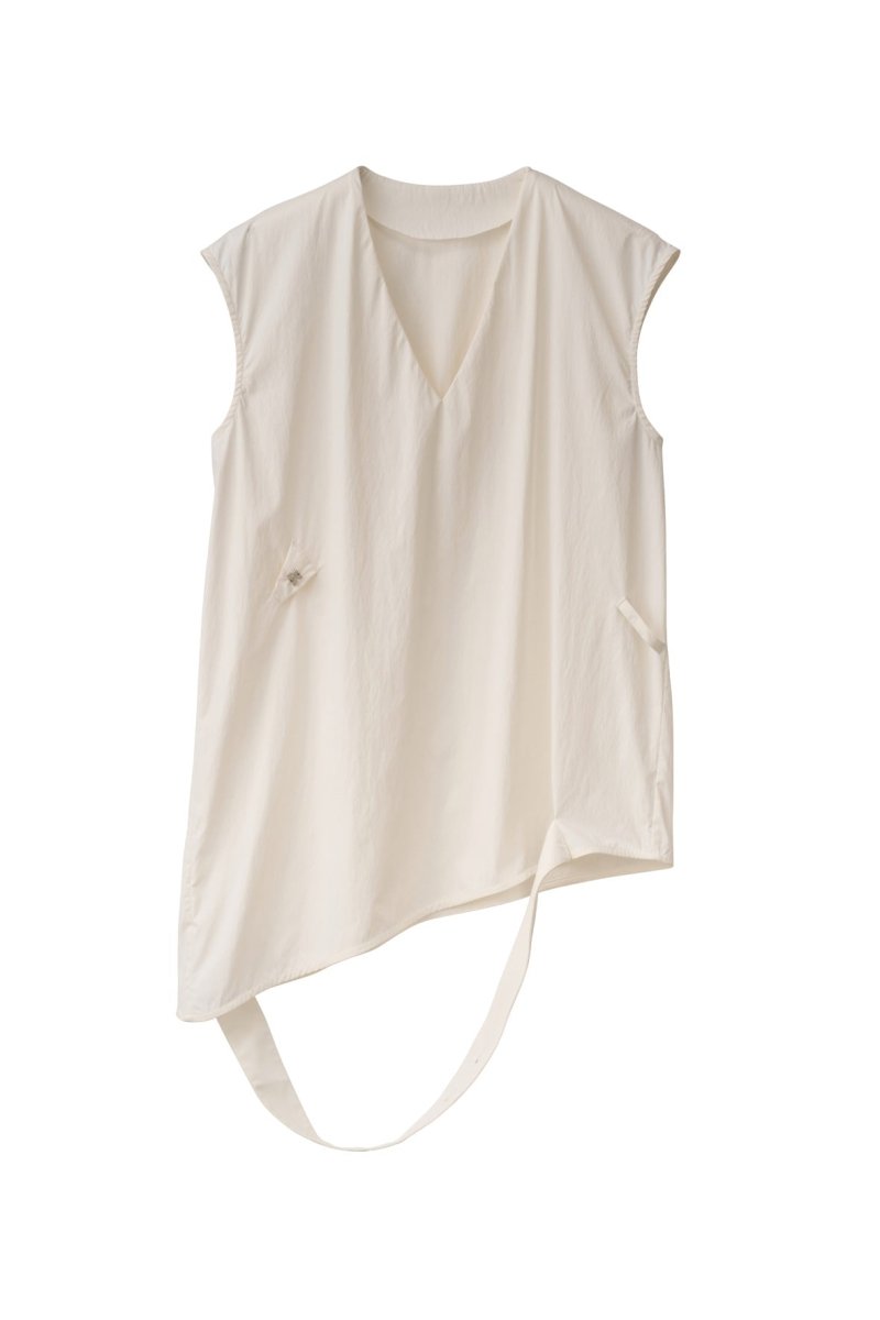 2way asymmetry blouse/2color - KNUTH MARF