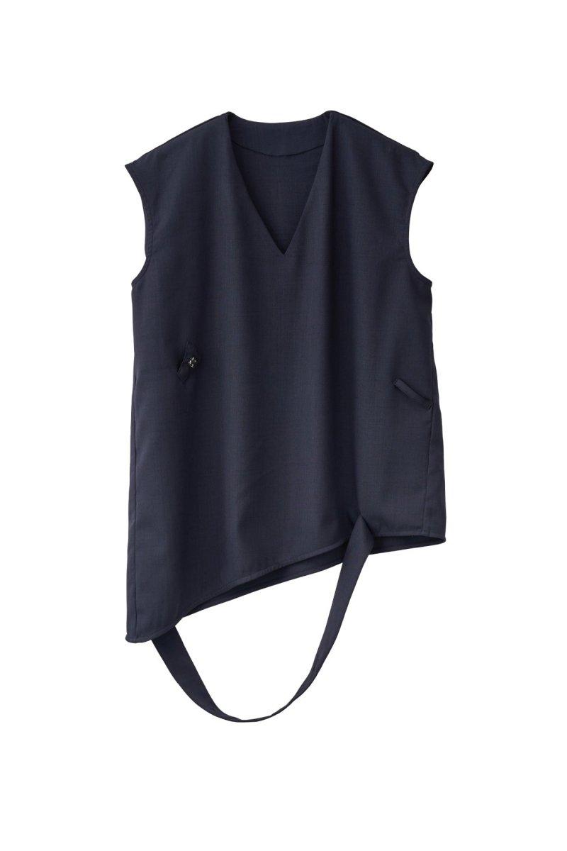 2way asymmetry blouse/2color - KNUTH MARF