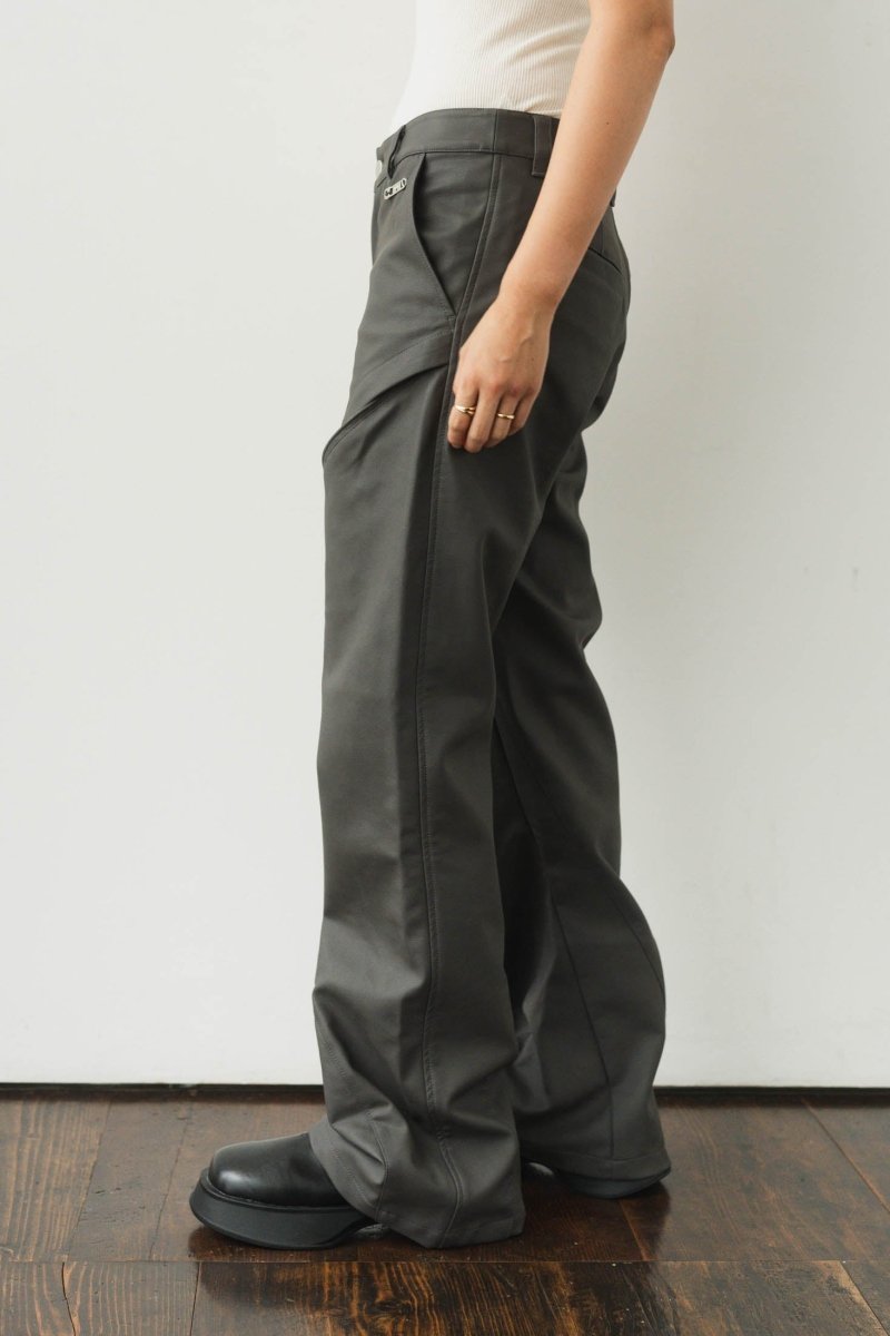 2way cut leather pants/2color - KNUTH MARF