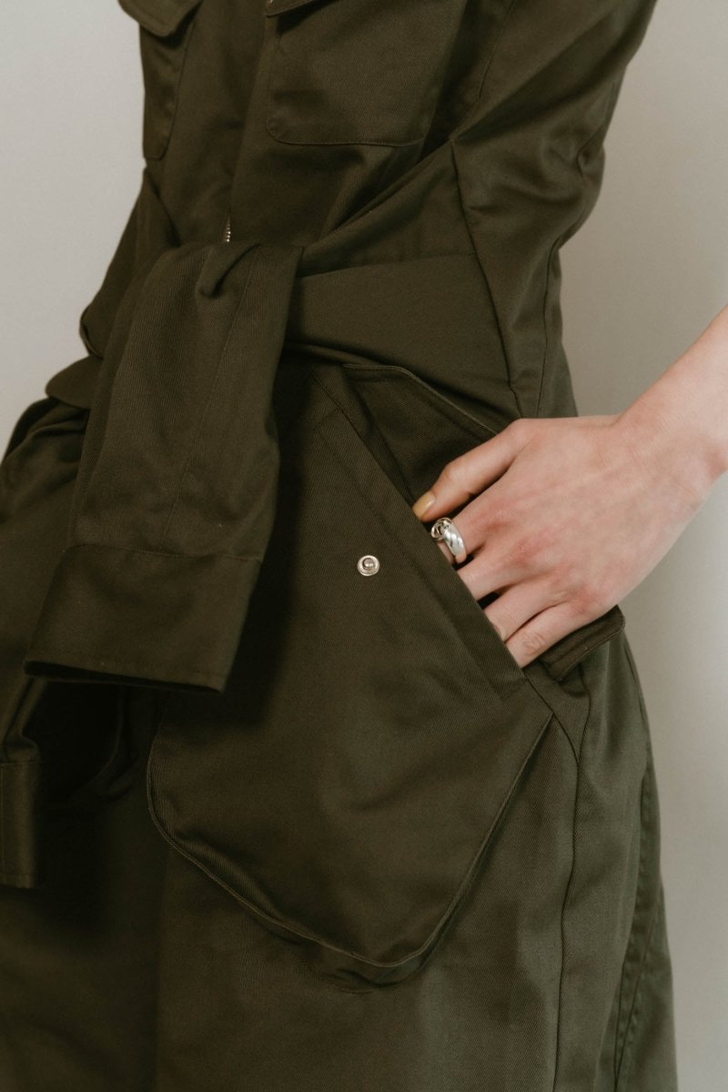 2way front cross all in one/khaki - KNUTH MARF