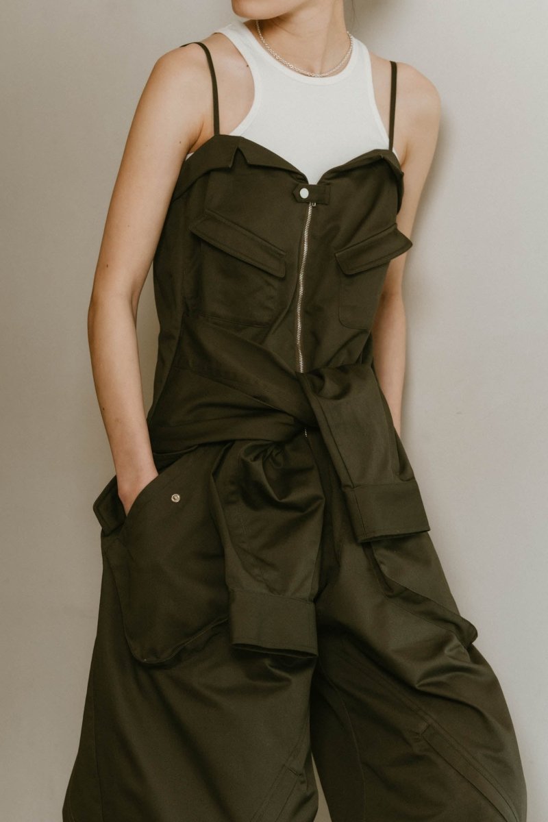2way front cross all in one/khaki - KNUTH MARF