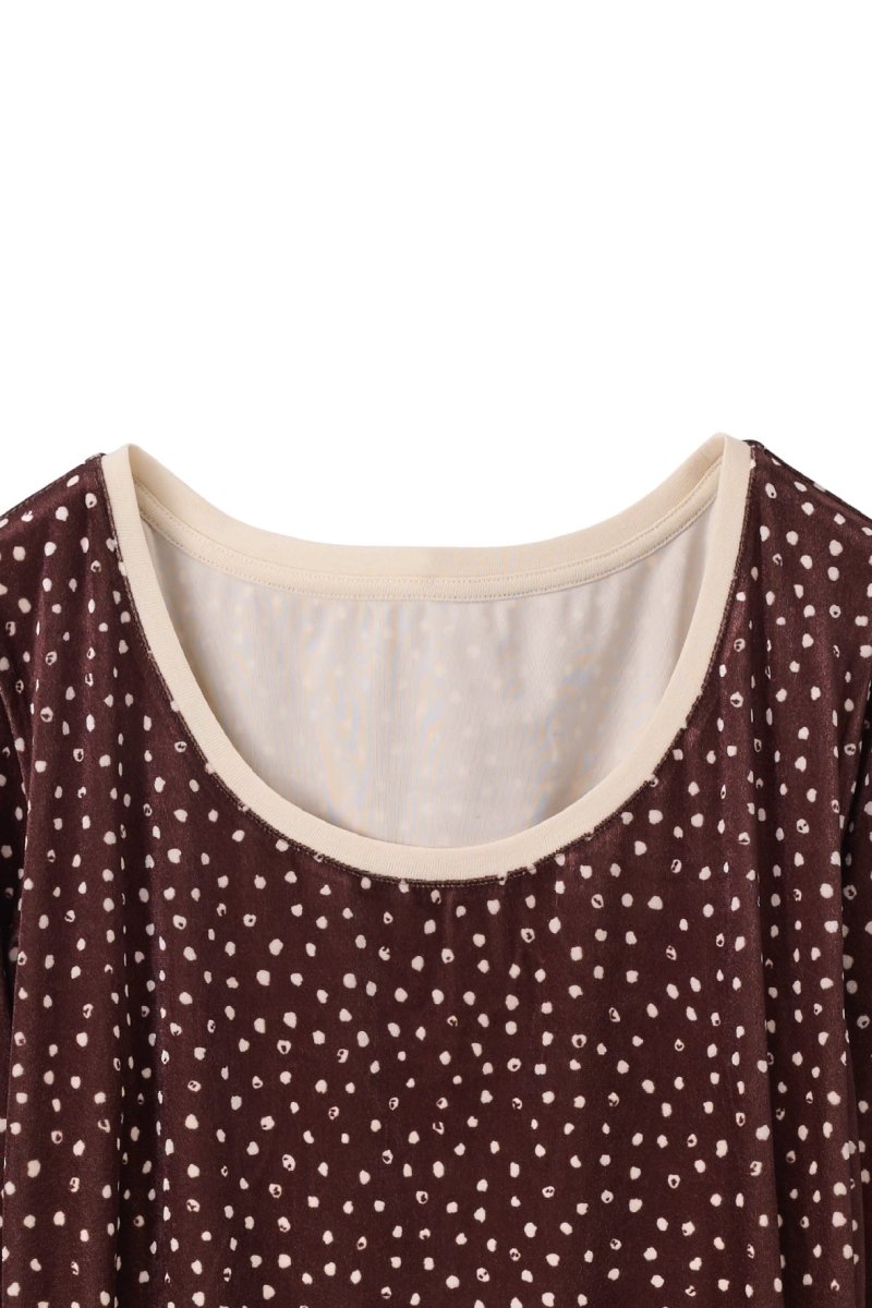 2way front - cross velour top/3color - KNUTH MARF
