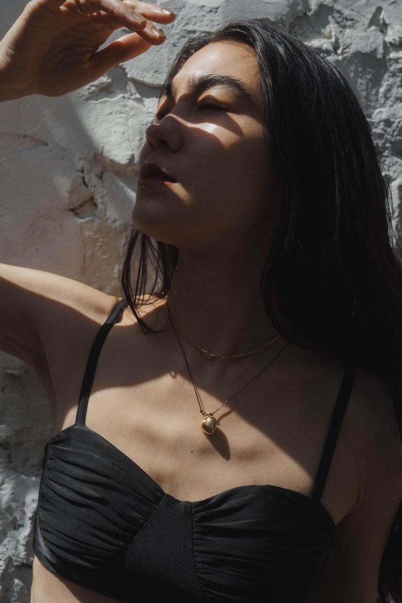 2way one piece swim wear/2color - KNUTH MARF