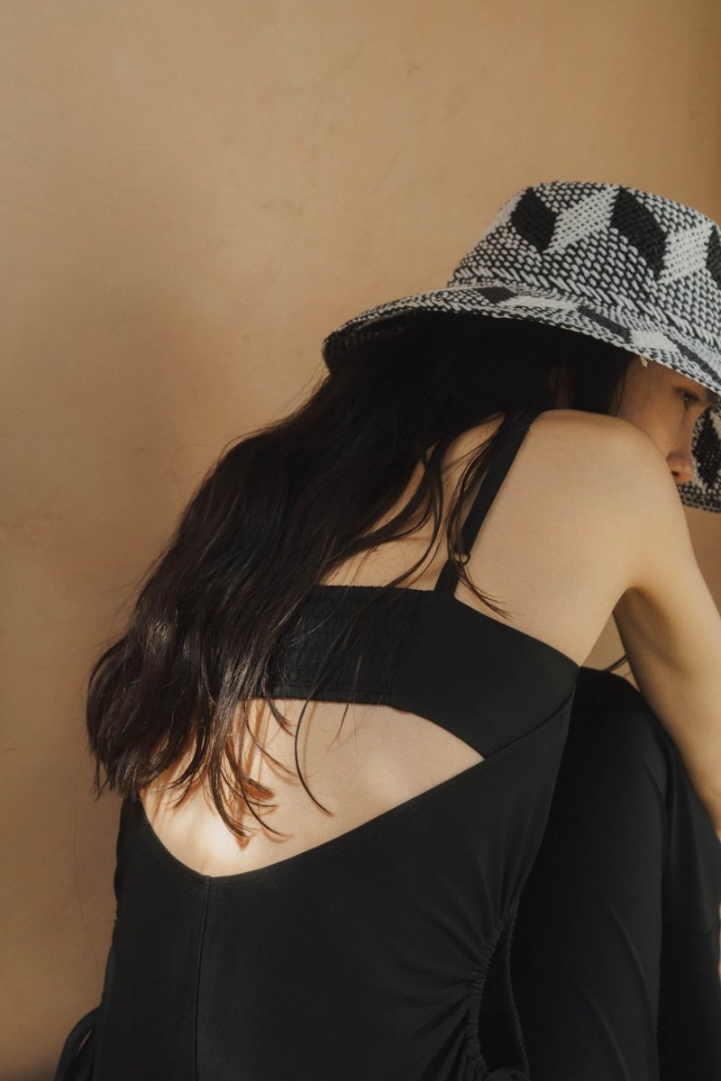 2way one piece swim wear/2color - KNUTH MARF