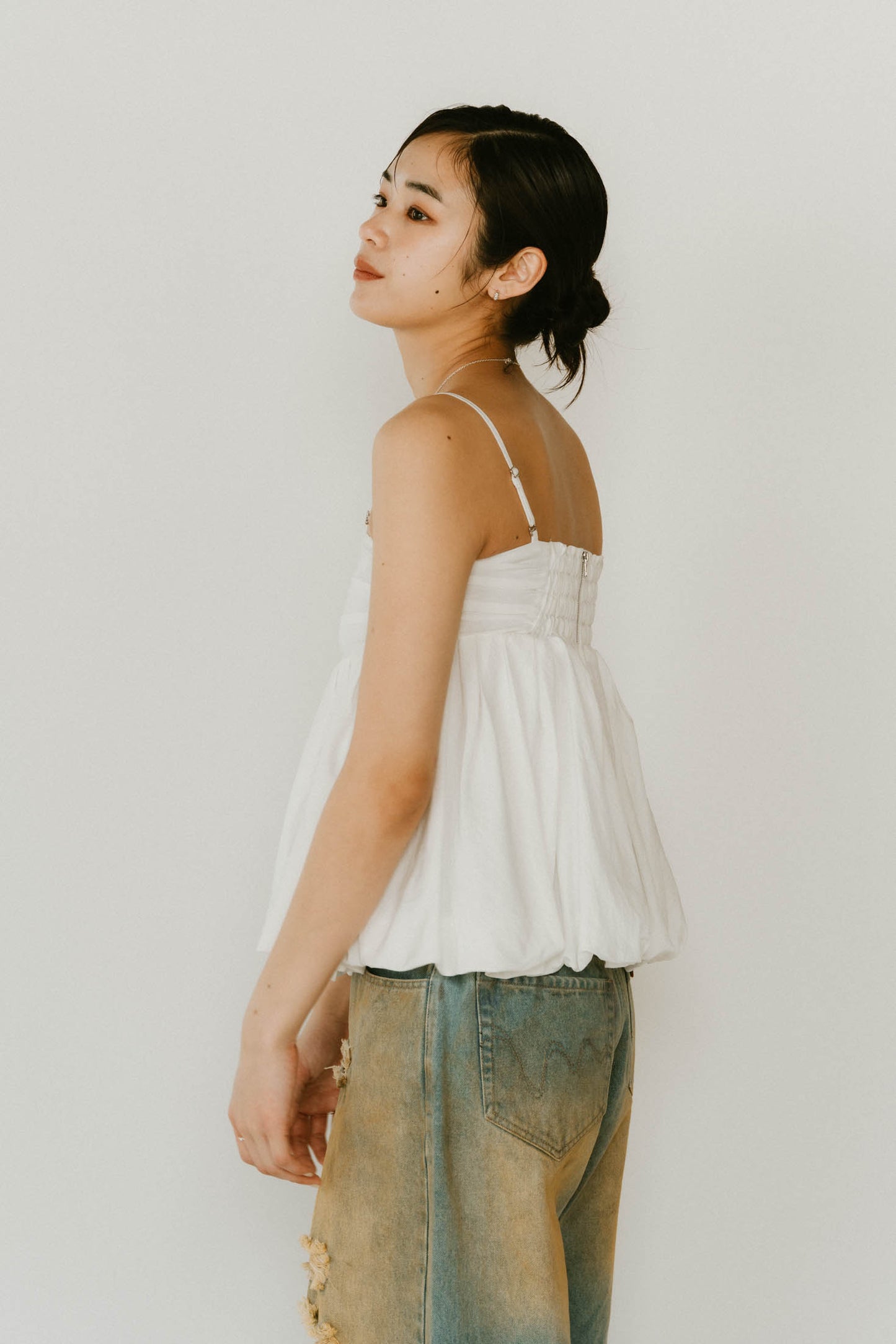 2way peplum tops/3color