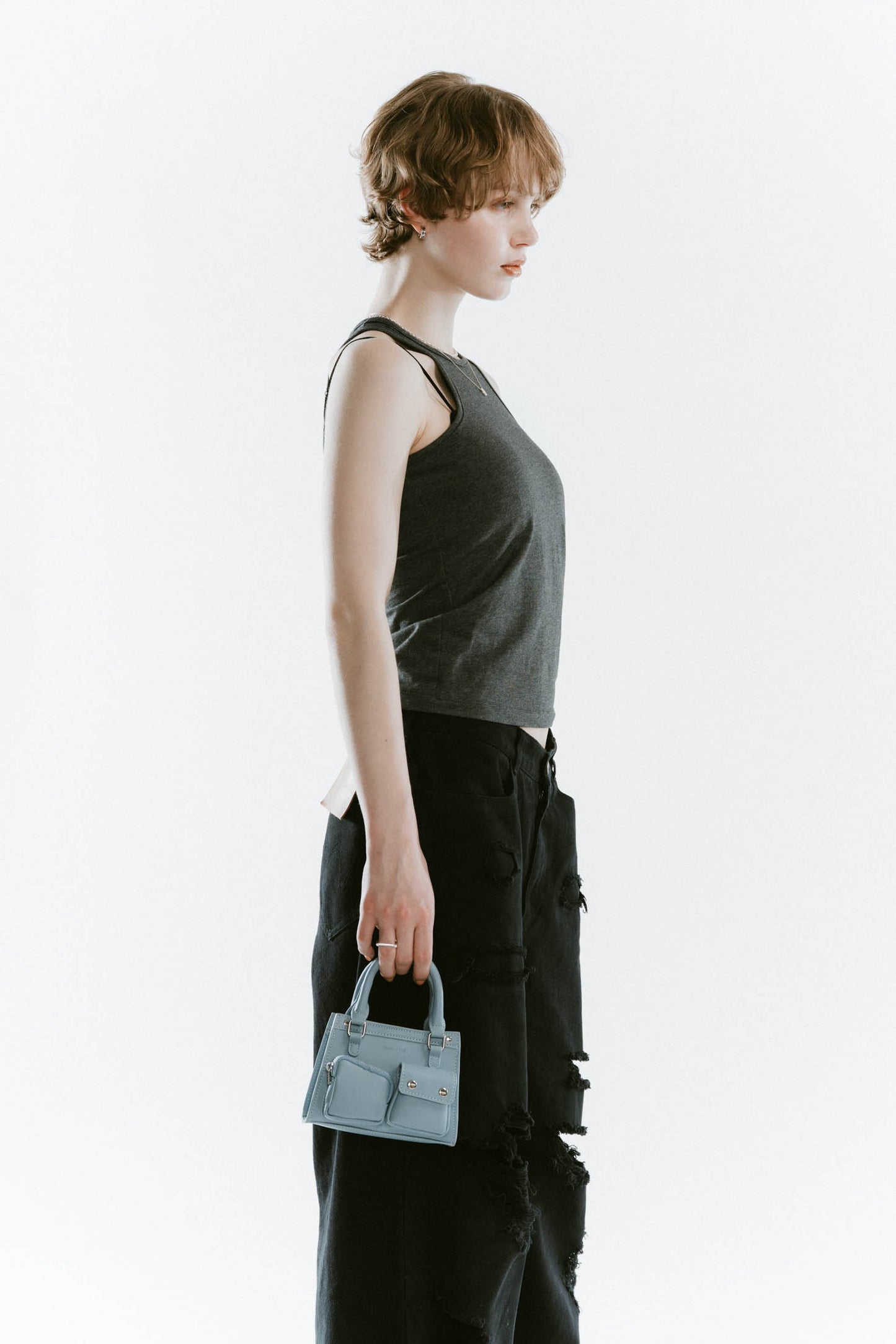 mini multi pocket bag/3color