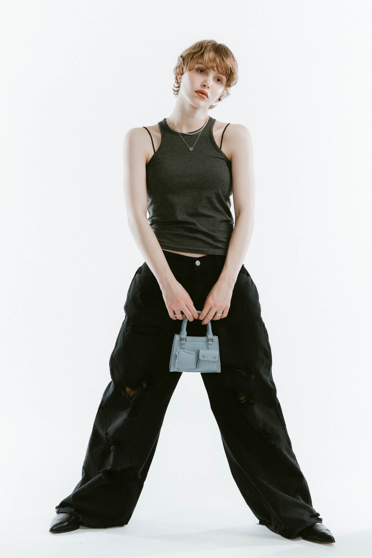 mini multi pocket bag/3color