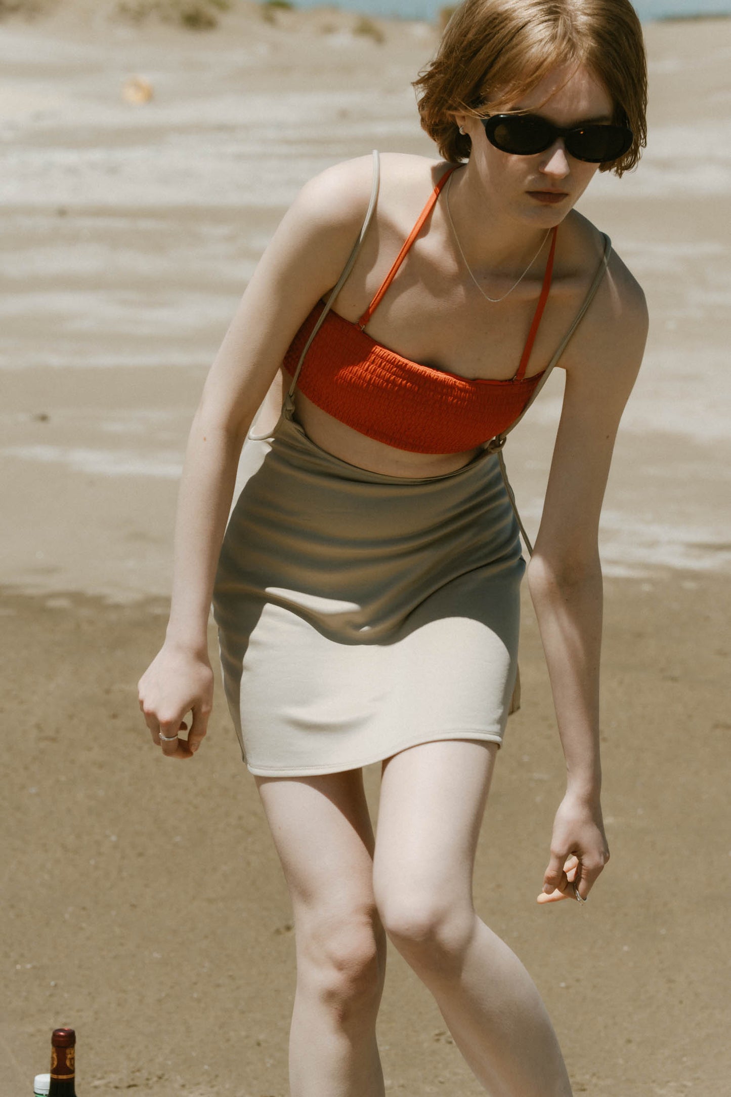 suspender swim wear/3color