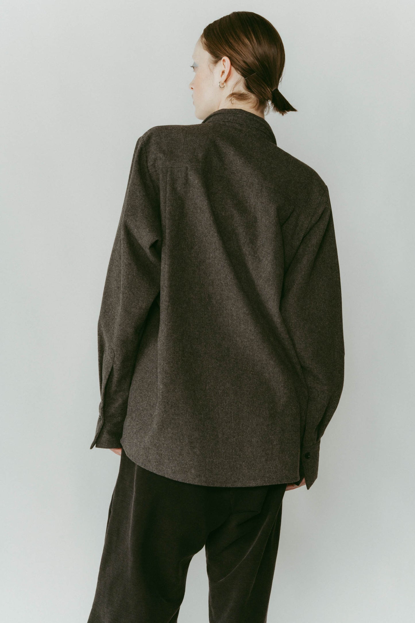 warm string shirt/2color