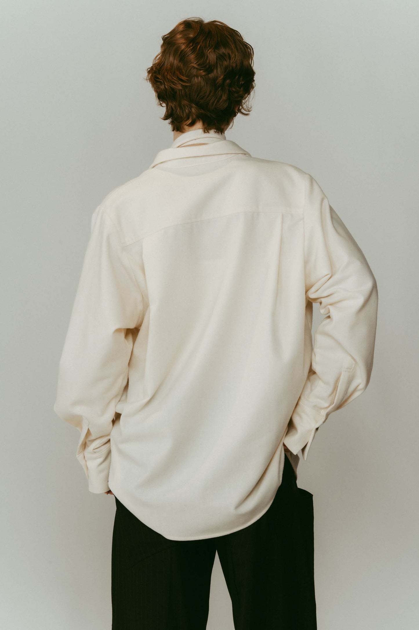 warm string shirt/2color