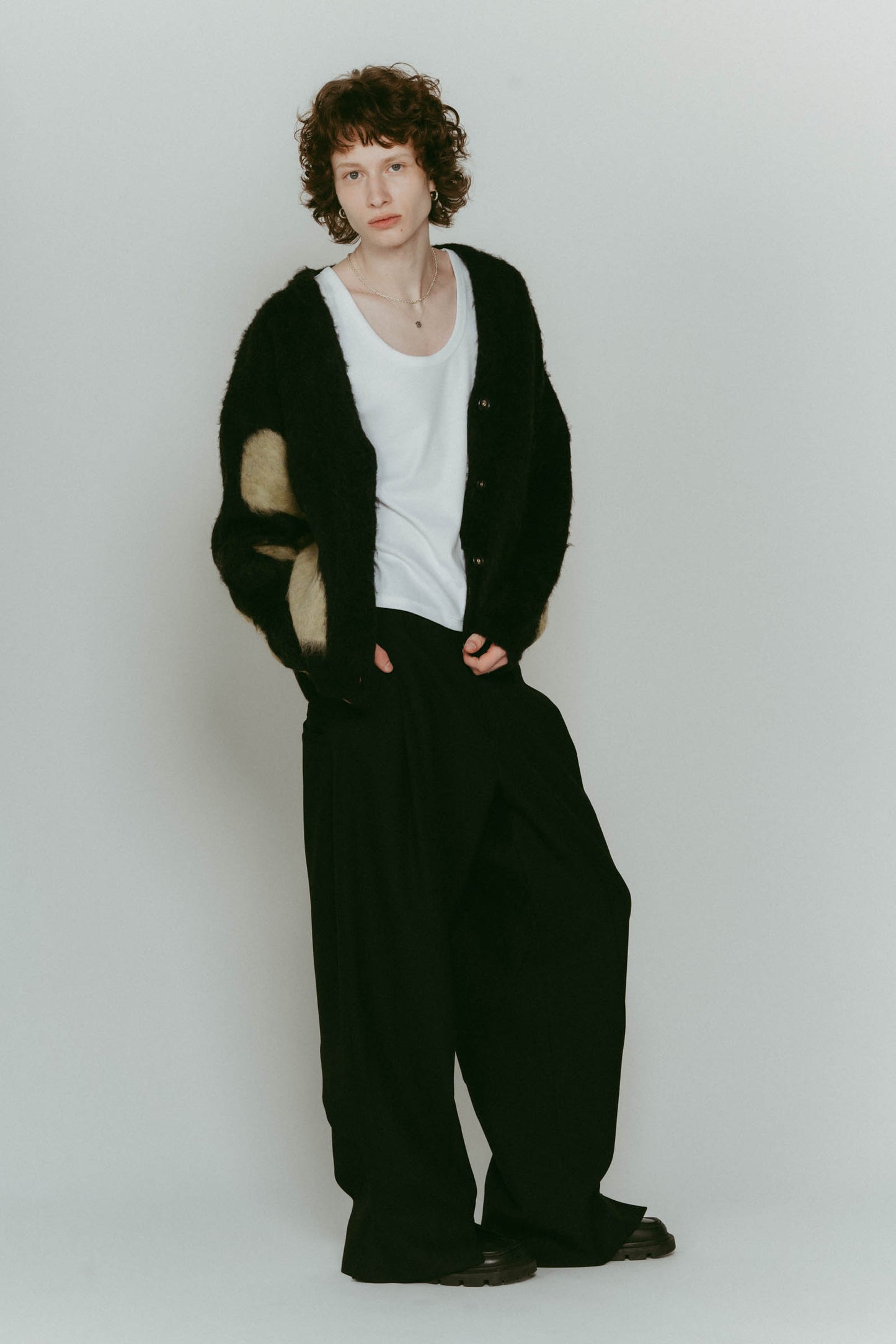 Vnack cardigan(unisex)/black