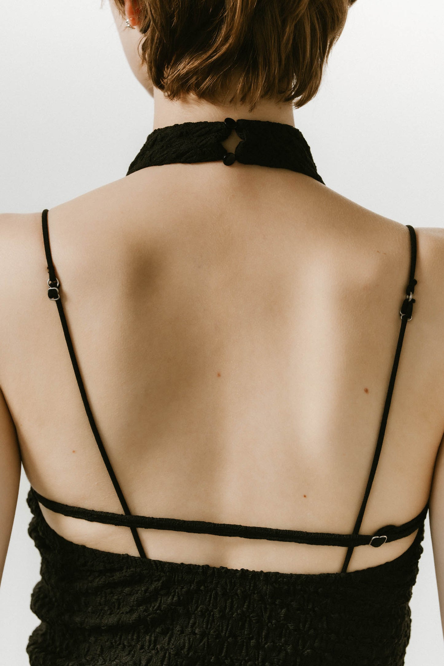 halter neck tops/3color