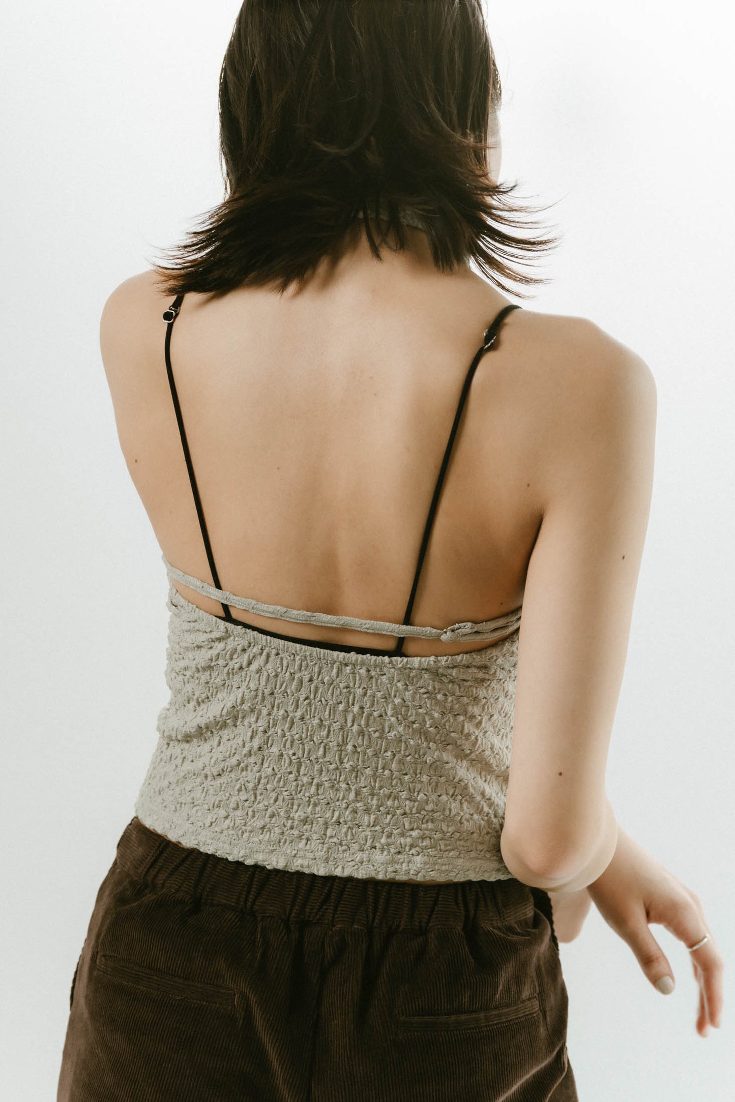 halter neck tops/3color