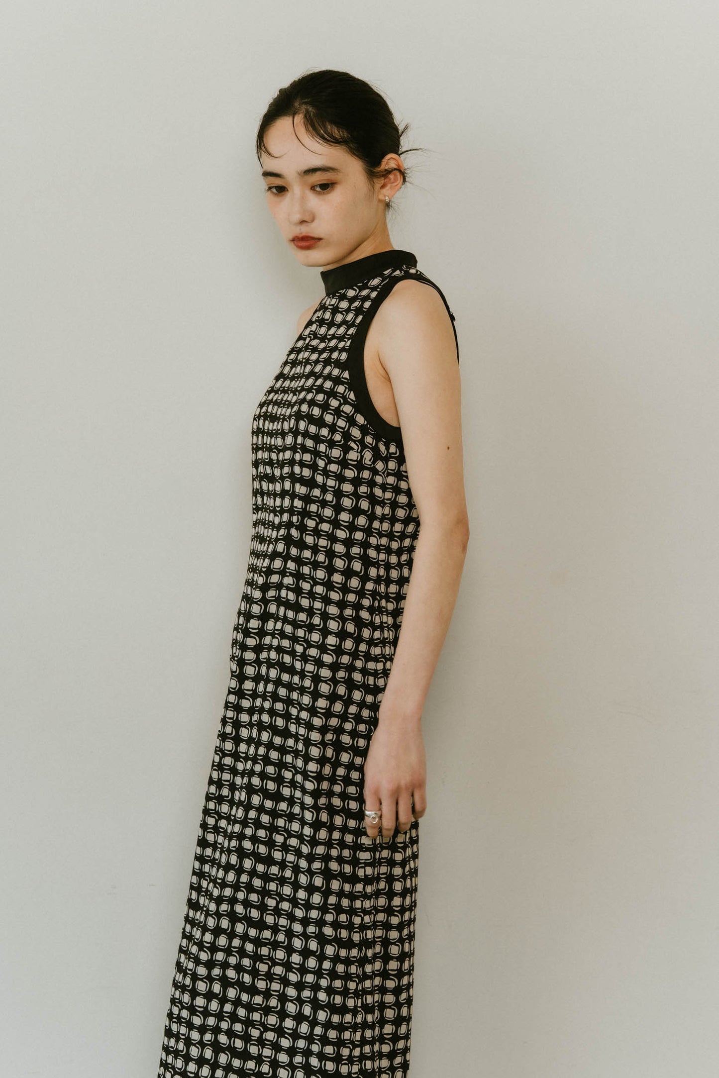 halter neck one piece/pattern
