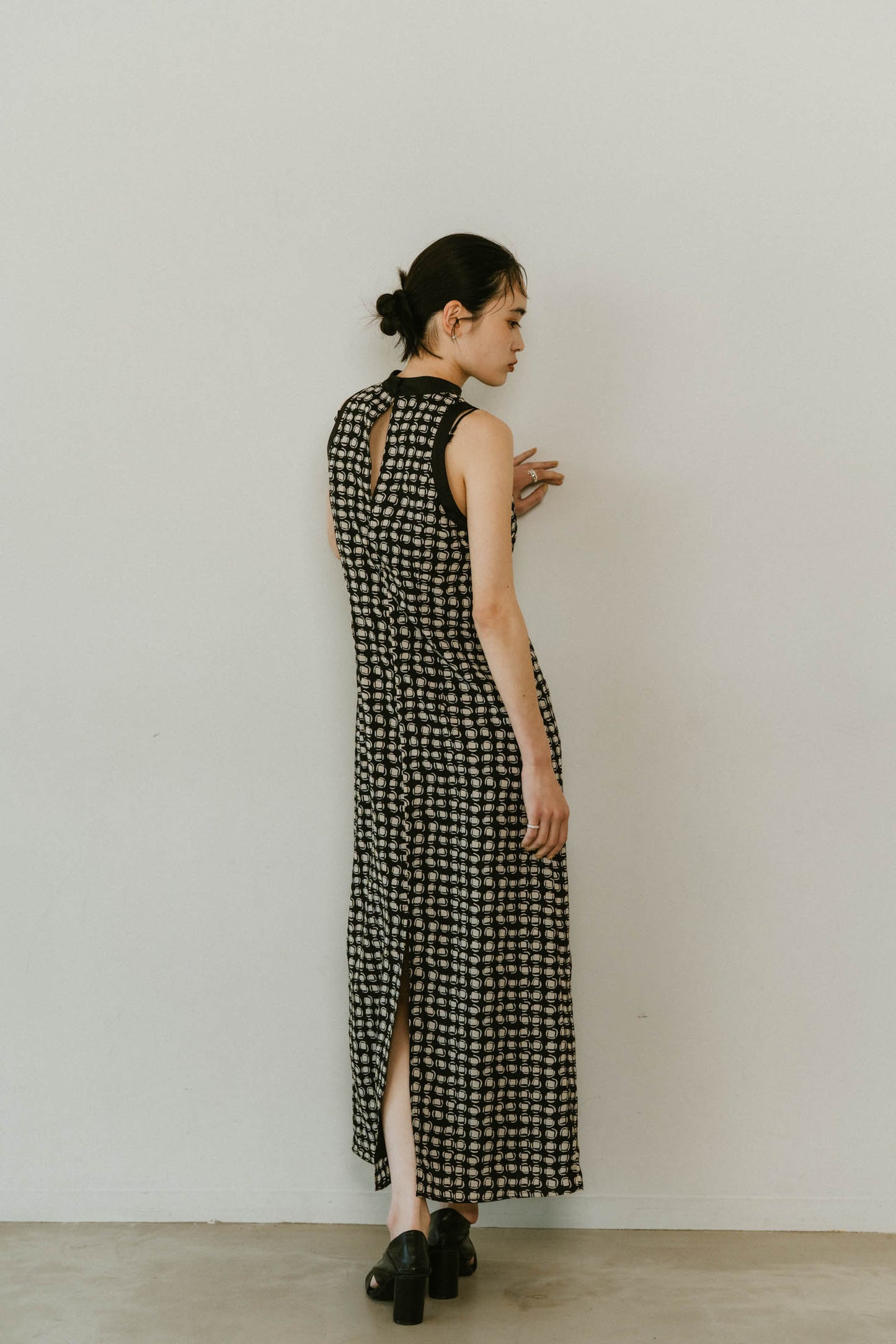 halter neck one piece/pattern