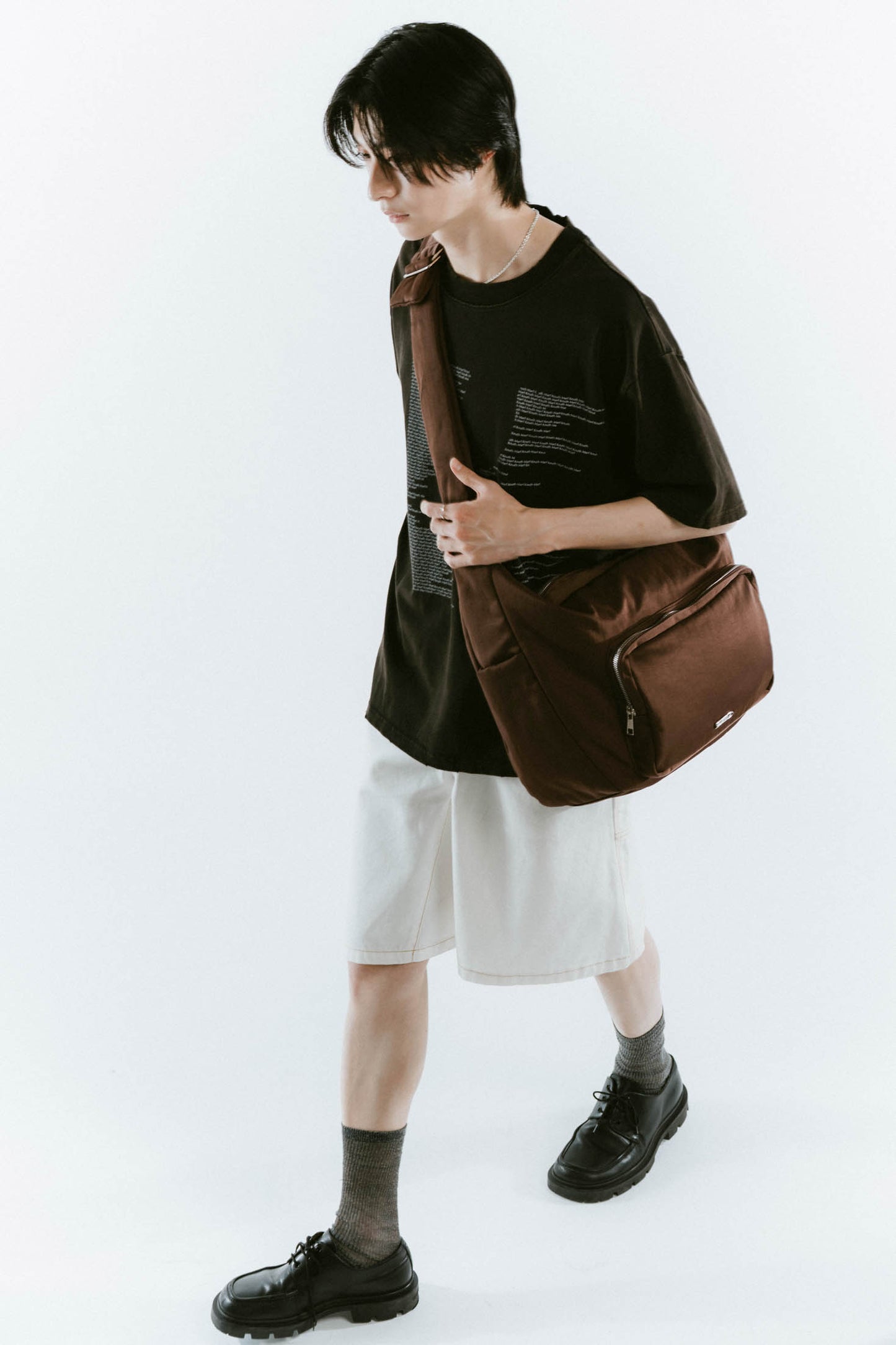 useful nylon shoulder bag/2color