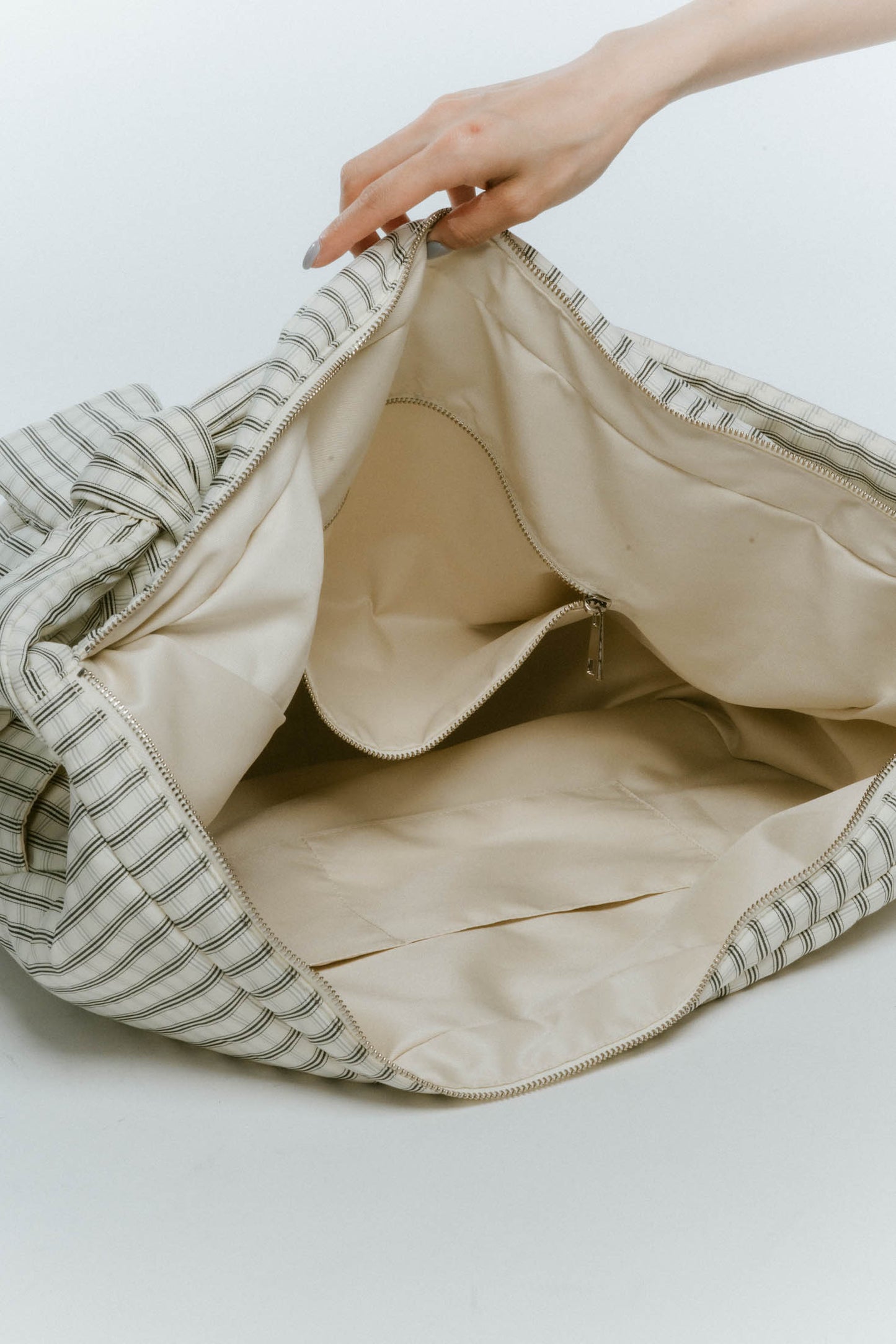 label checkered shirts bag