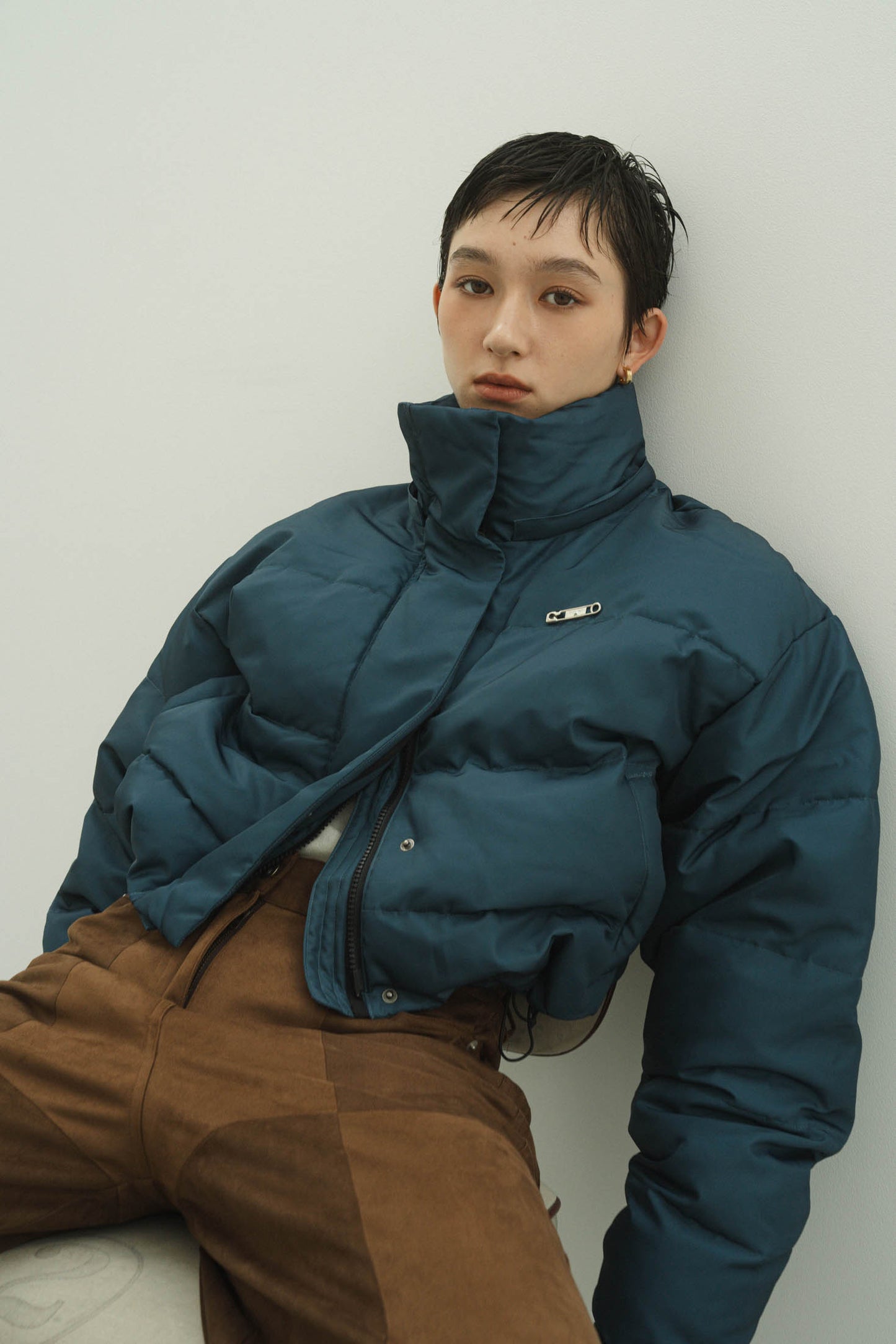 2way short down jacket (women)/3color