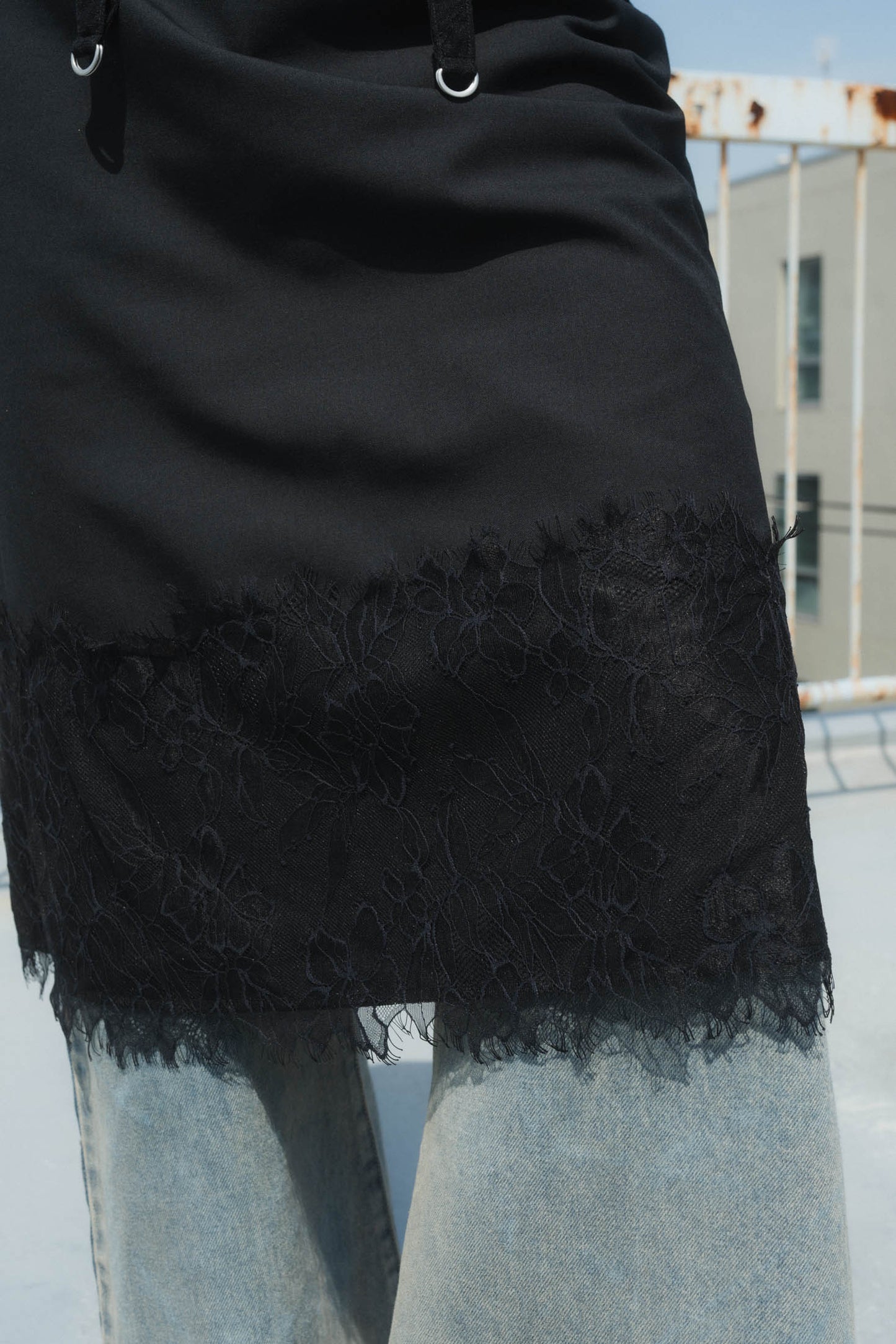 lace docking one piece/2color