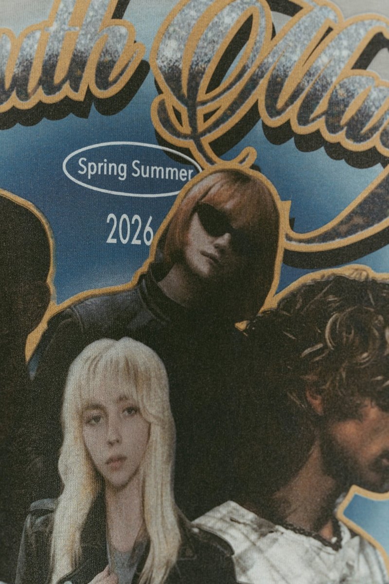 AI future layered t-shirt(unisex)/gray - KNUTH MARF