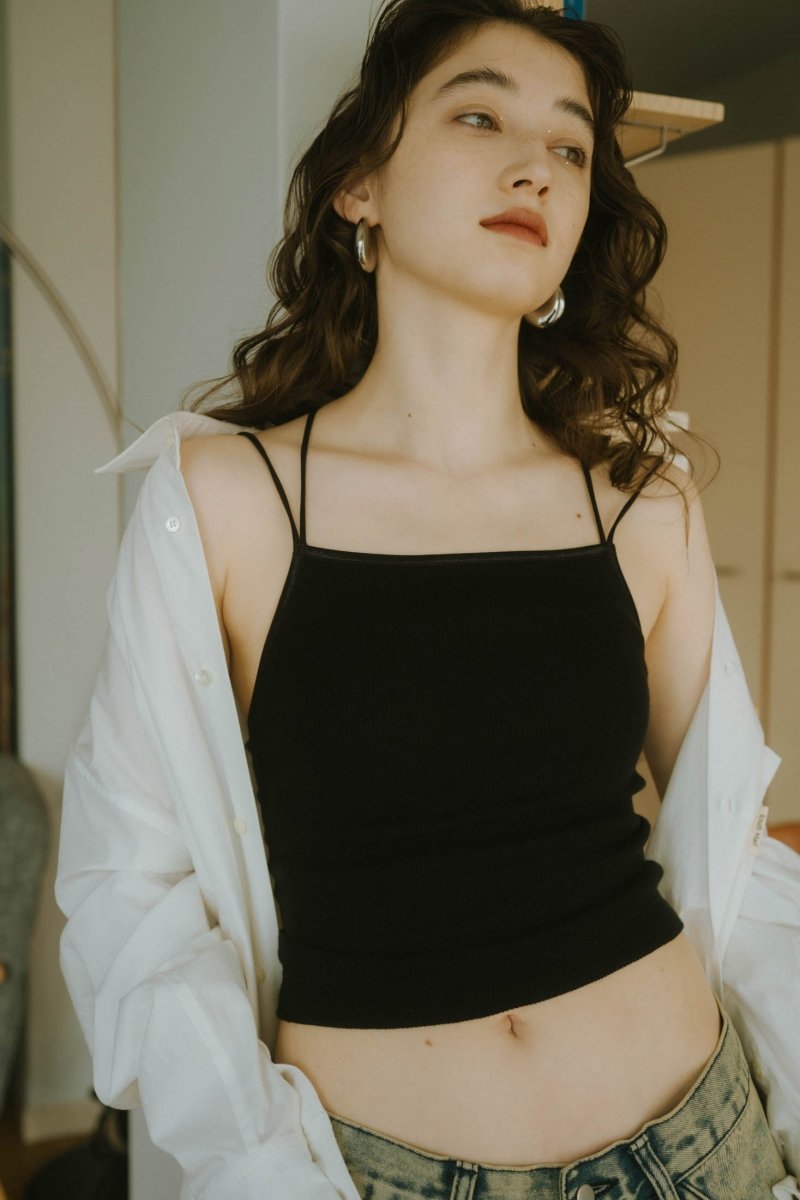 back cross cap in camisole/3color - KNUTH MARF