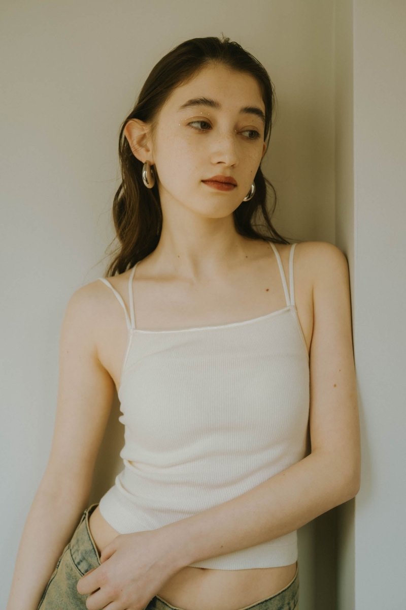 back cross cap in camisole/3color - KNUTH MARF
