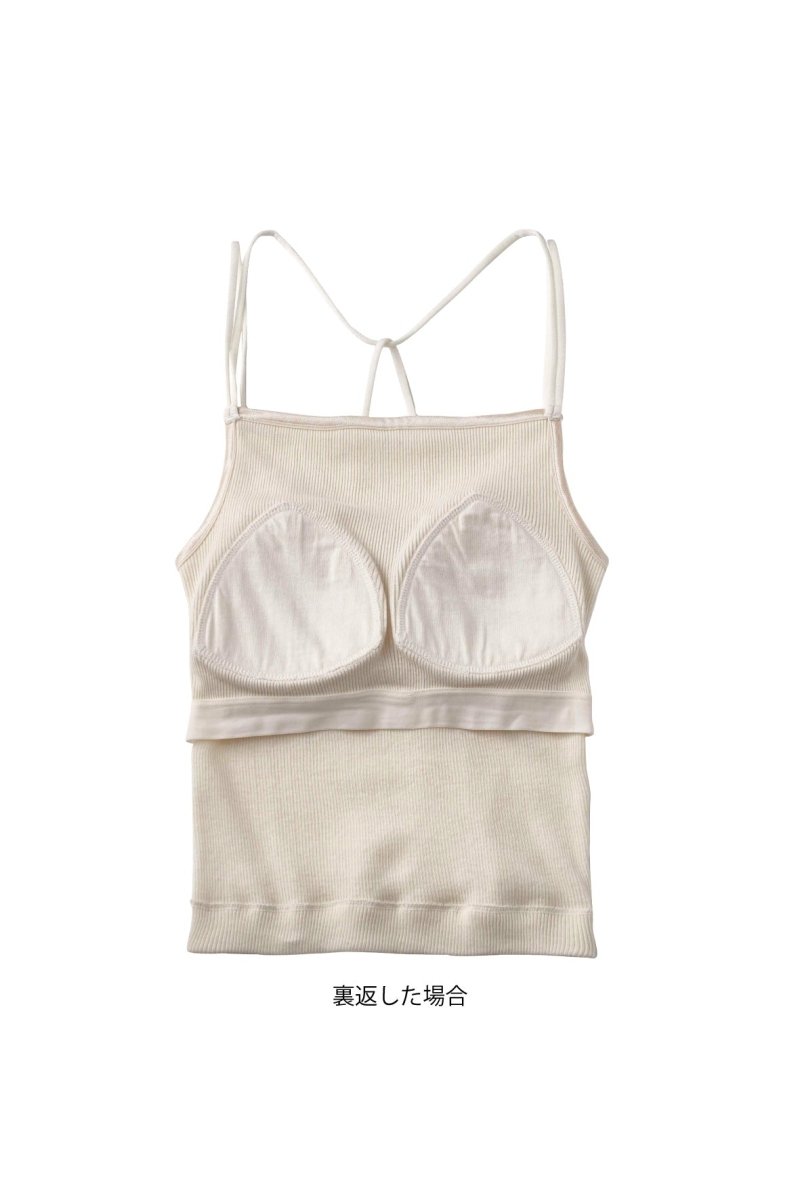 back cross cap in camisole/3color - KNUTH MARF