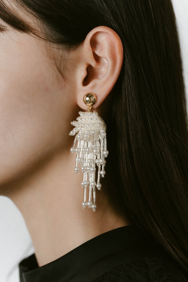 beads earring/2color - KNUTH MARF