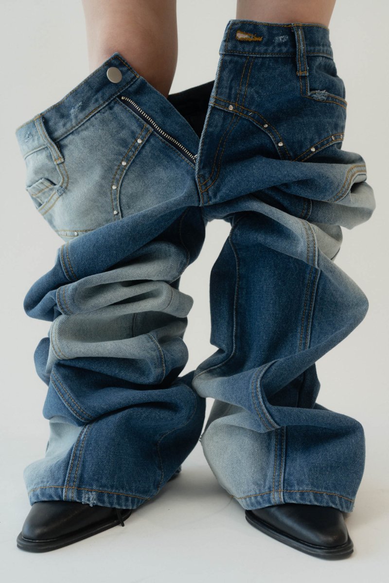 bell bottoms denim pants/ushi - KNUTH MARF