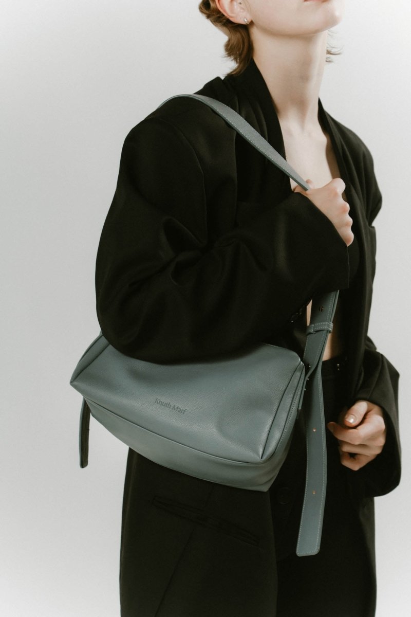 button studs shoulder bag/2color - KNUTH MARF