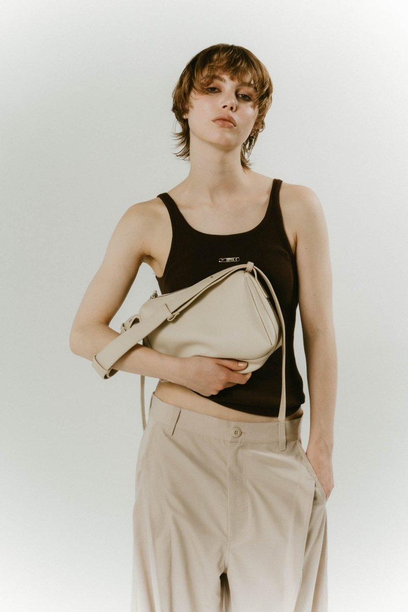 button studs shoulder bag/2color - KNUTH MARF