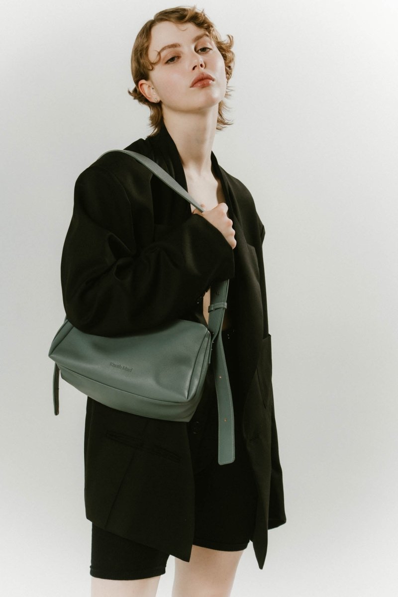 button studs shoulder bag/2color - KNUTH MARF