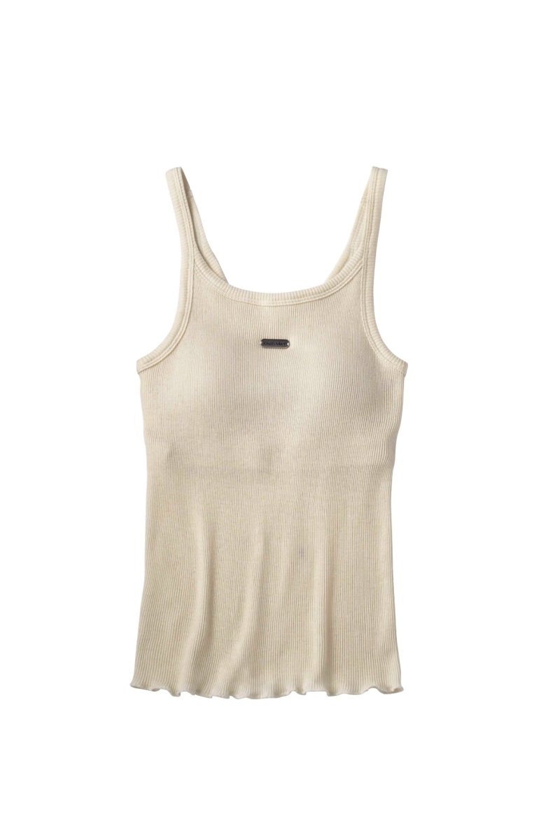 cap in rib tank top/3color - KNUTH MARF