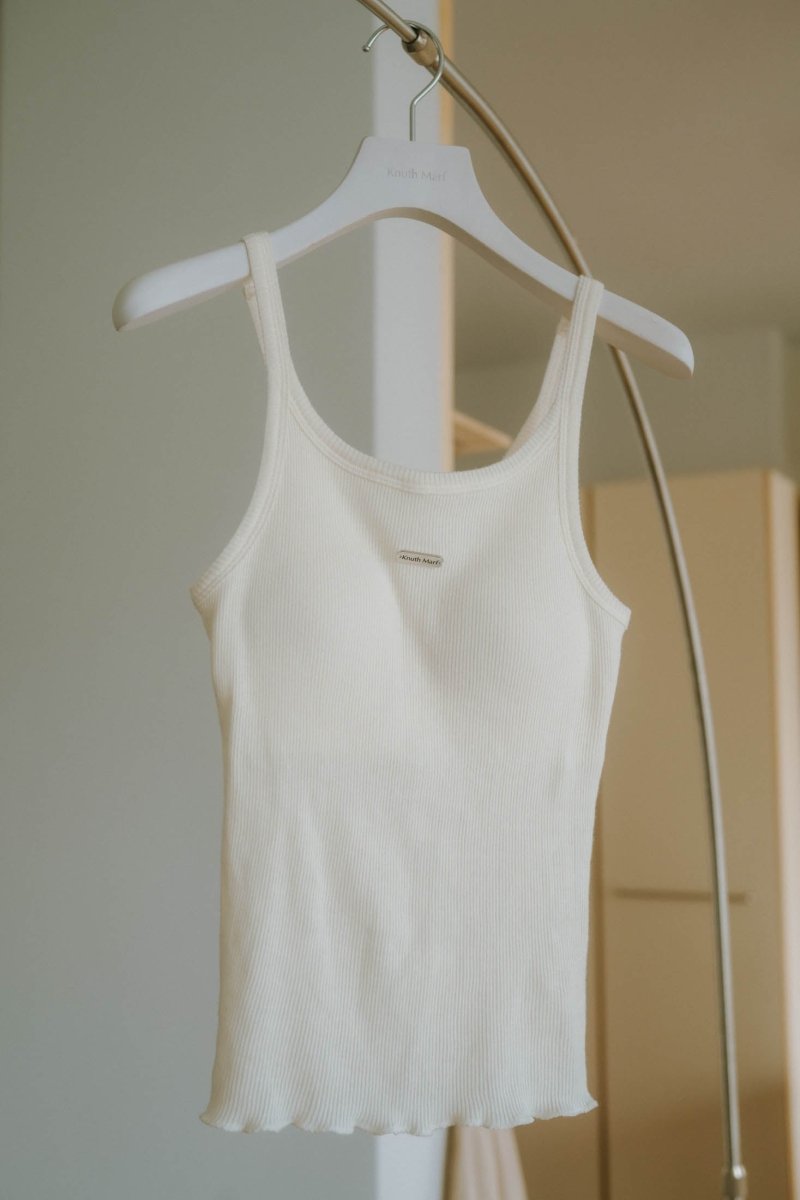 cap in rib tank top/3color - KNUTH MARF