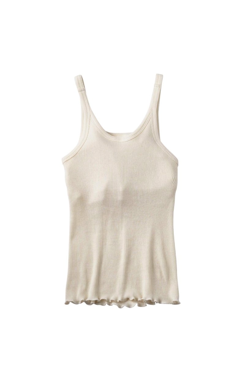 cap in rib tank top/3color - KNUTH MARF