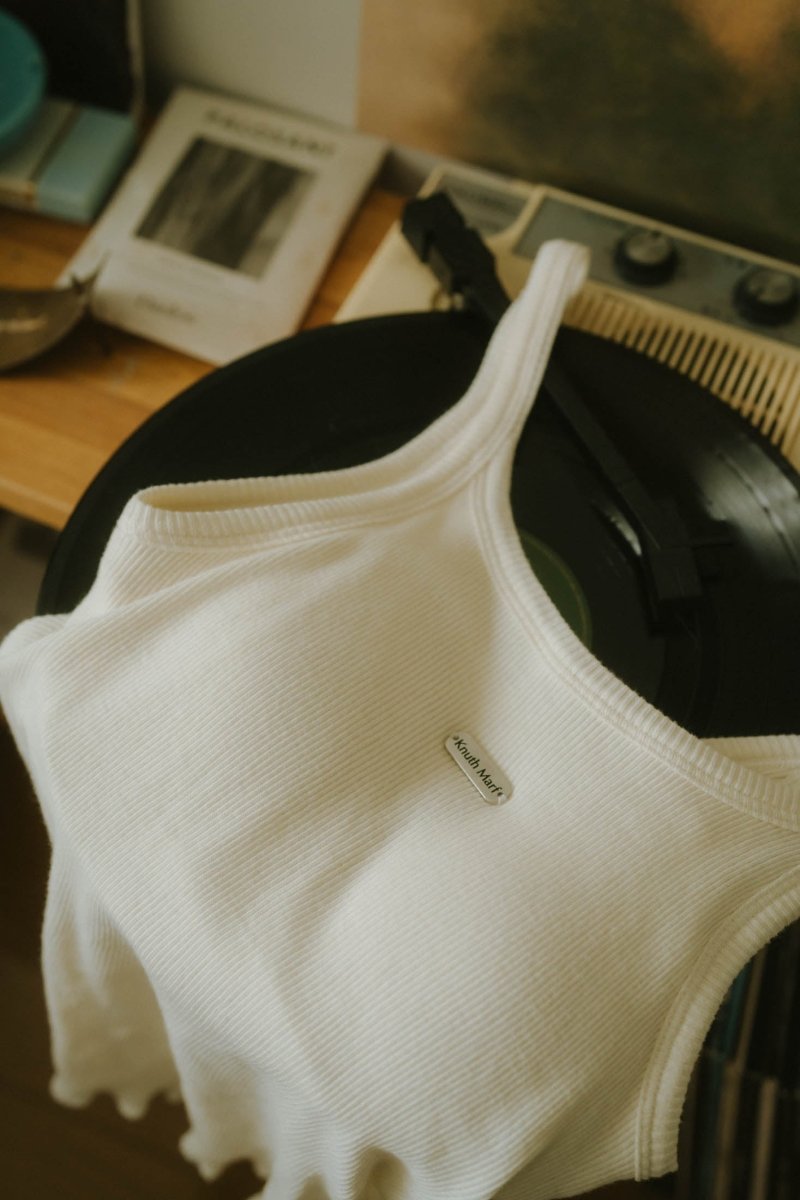 cap in rib tank top/3color - KNUTH MARF