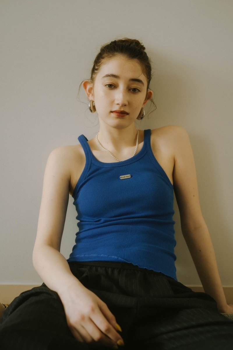 cap in rib tank top/3color - KNUTH MARF