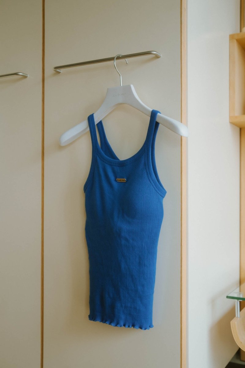 cap in rib tank top/3color - KNUTH MARF