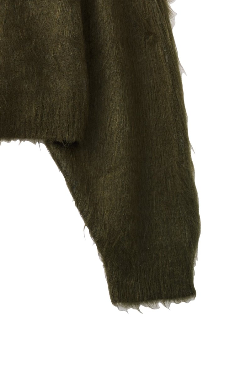 dalmatian shaggy knit(unisex)/green - KNUTH MARF
