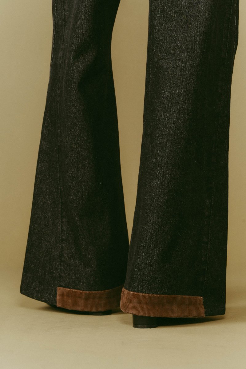 denim baggy pants(unisex)/2color - KNUTH MARF