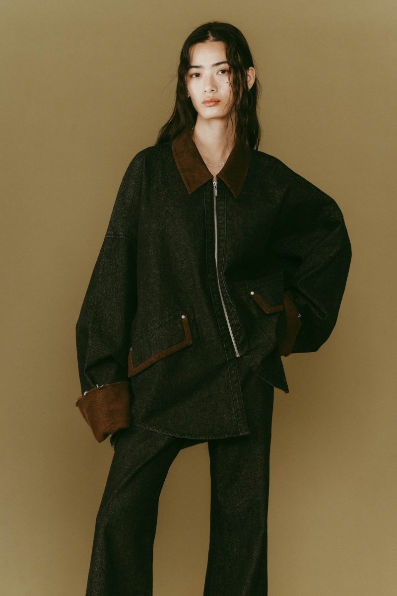 denim over shirt jacket(unisex)/2color - KNUTH MARF