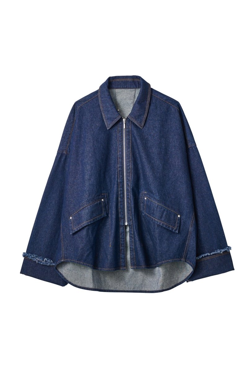 denim over shirt jacket(unisex)/2color - KNUTH MARF