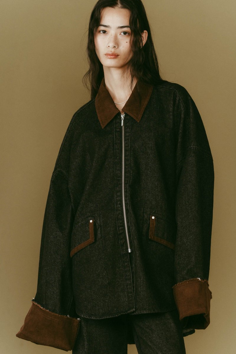 denim over shirt jacket(unisex)/2color - KNUTH MARF